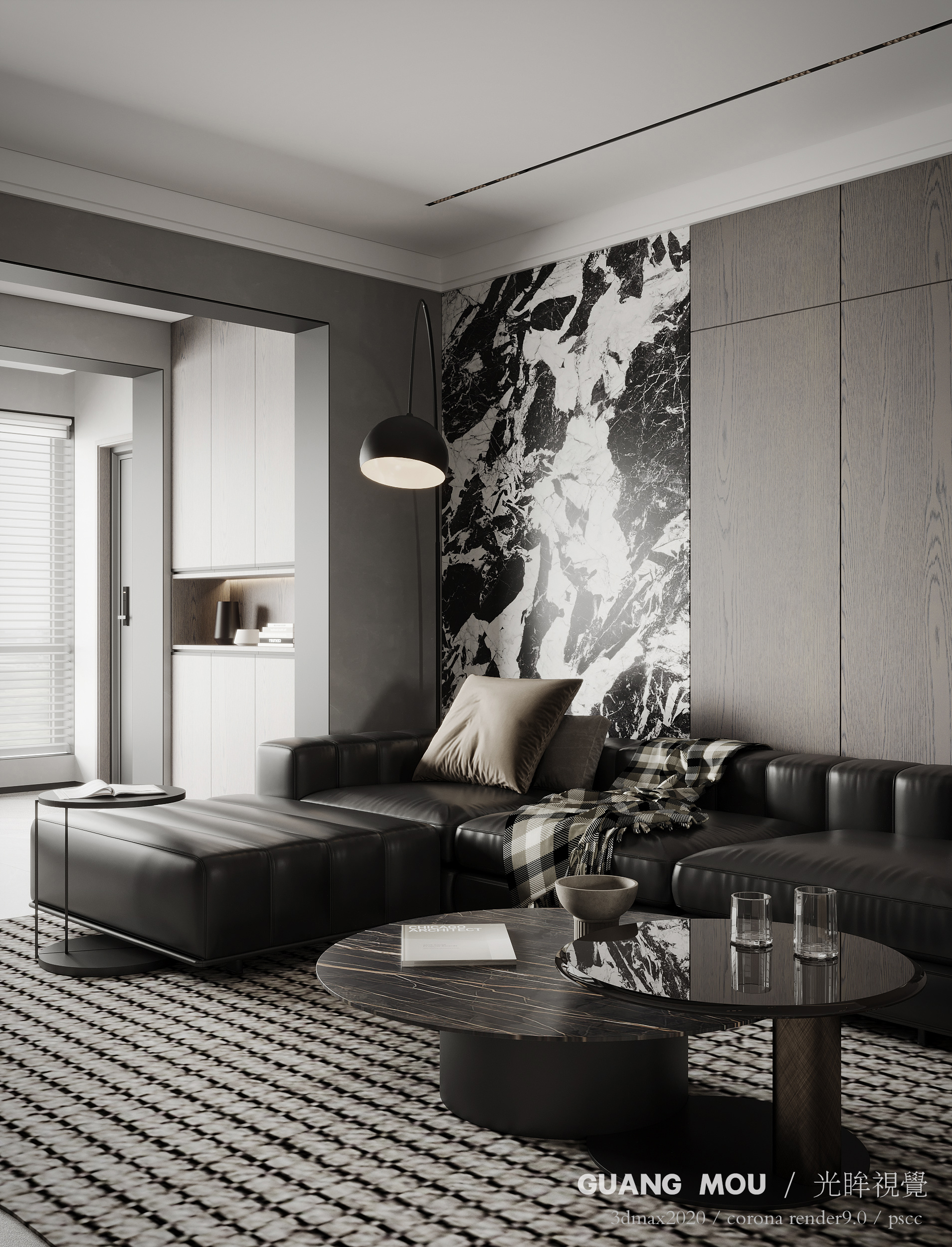 现代家居渲染丨苗子寒-4