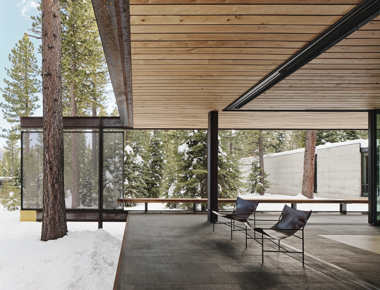 美国 Truckee 沙漠中的现代树屋 · Analog House丨Faulkner Architects,Olson Kundig-24