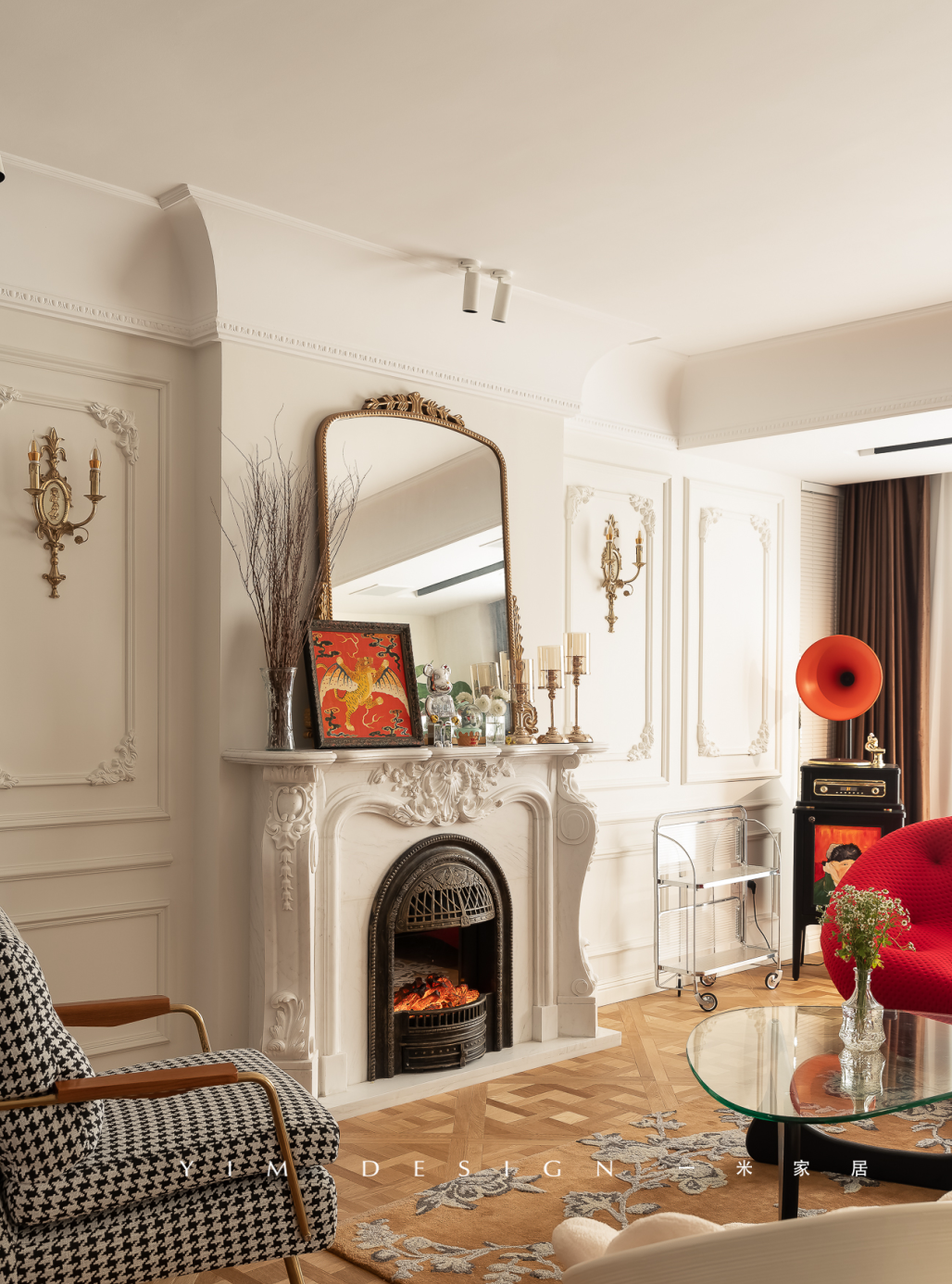 法式复古婚房设计丨居佳丽-21