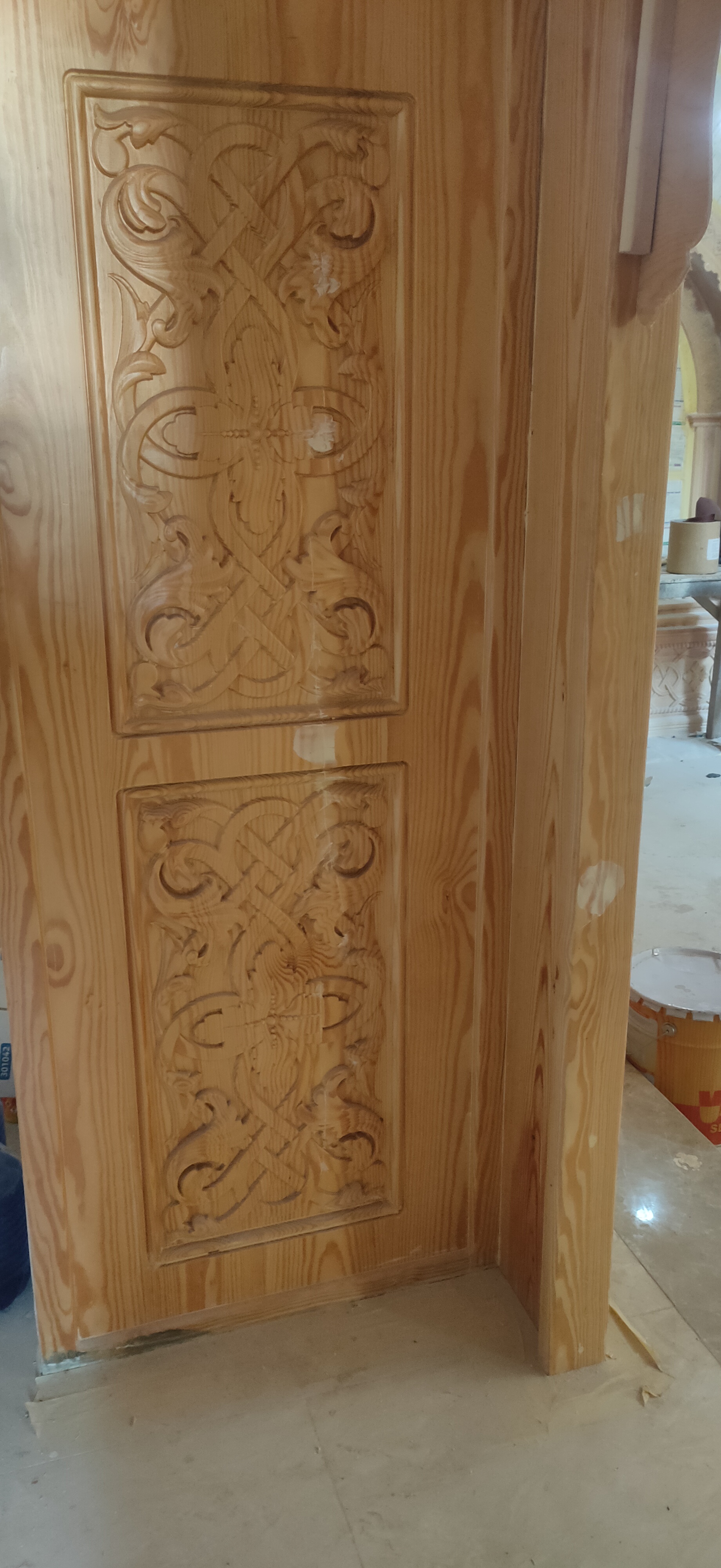 CNC wooden work for church-59