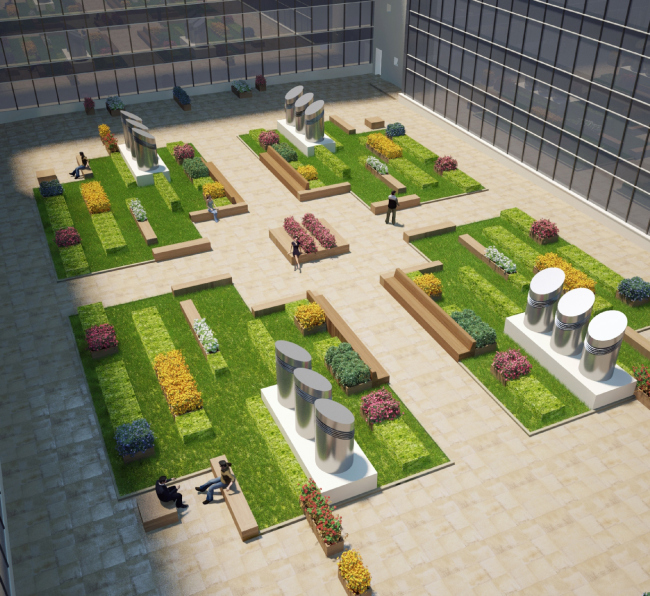 “莫斯科”酒店区域改善项目丨俄罗斯丨“Arteza”景观设计工作室-21