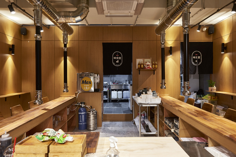 亮点照明 | 17 坪小空间的创意美式餐厅设计-9