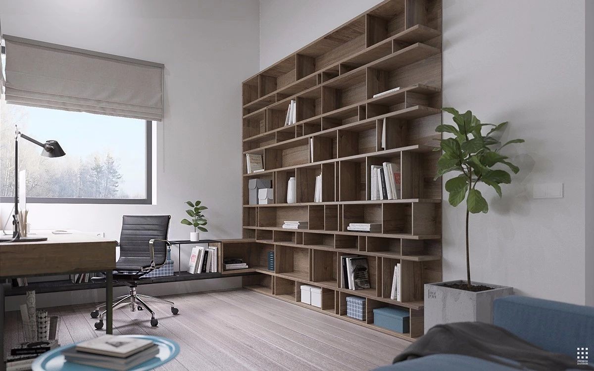 白俄罗斯设计师打造 203㎡自然风住宅-34