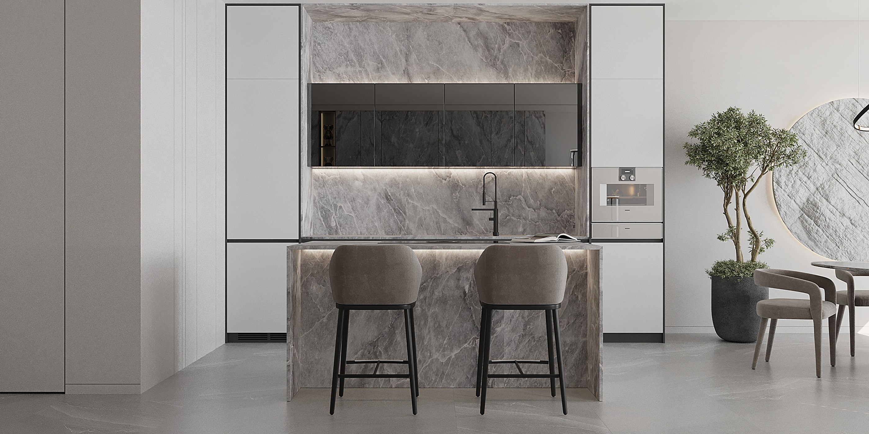 基辅160平，商务公寓设计！-5