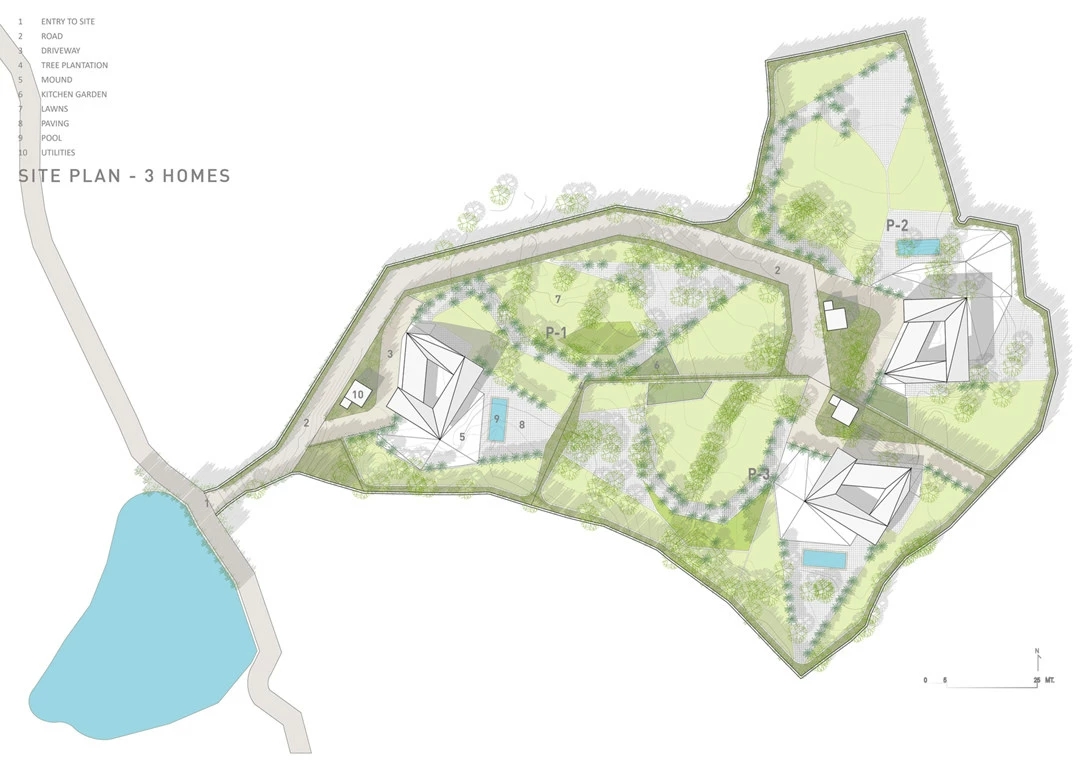 豪华别墅 现代风格印度的个性私宅-11