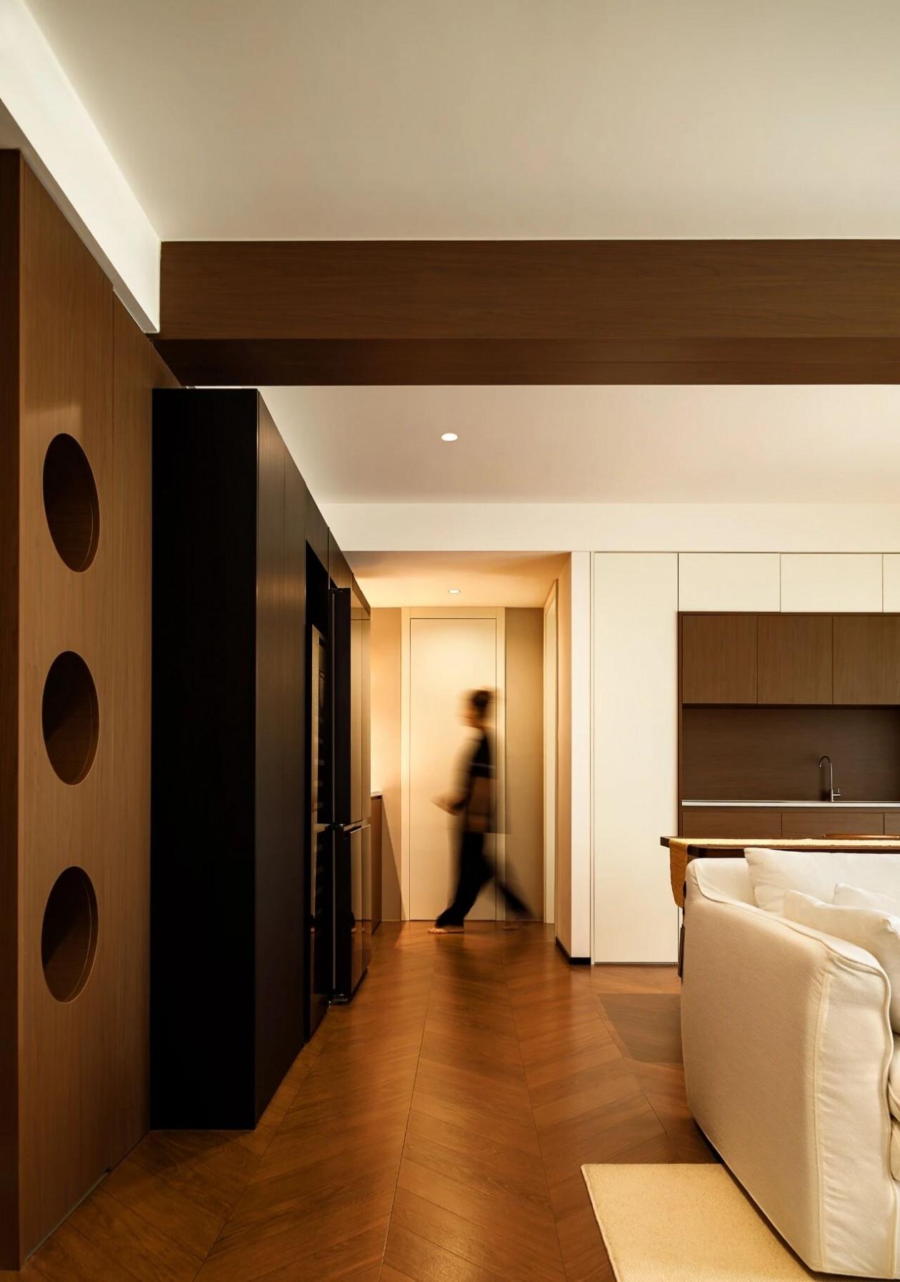 Y宅  时光的柔板丨F + 建筑空间设计-17