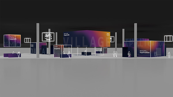 AWS 在 AWS re:Invent 的村落-14