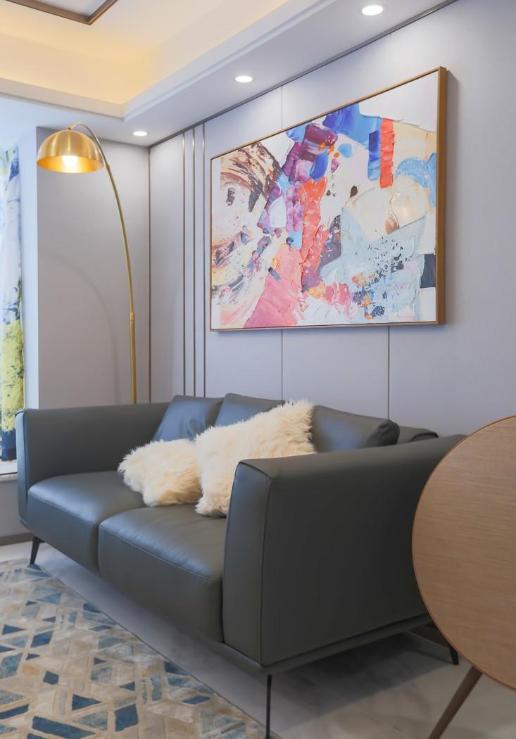 现代轻奢优雅住宅设计-8