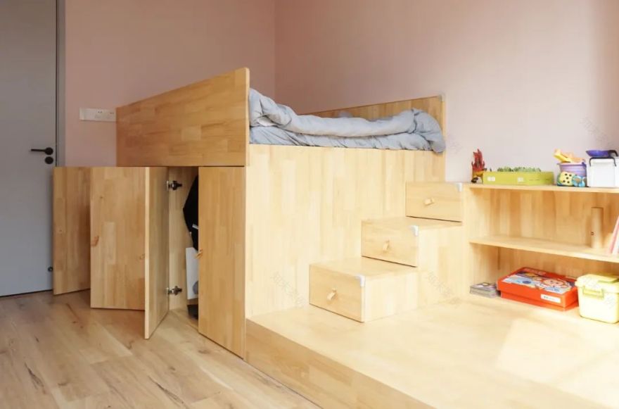 99㎡温馨的家丨PINK瓶子设计-69