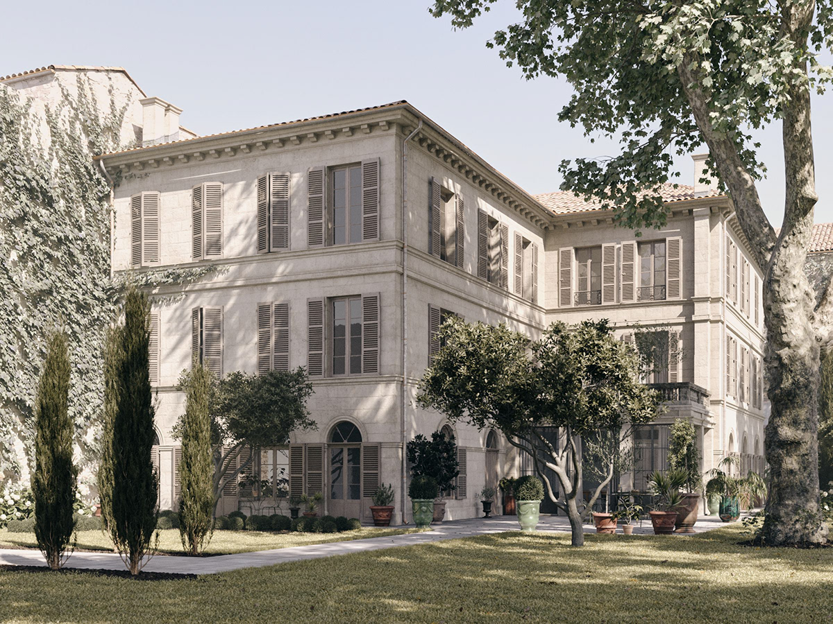 Anastasiya Gushchina丨别墅建筑丨House in Provence-2