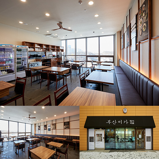 23 坪韩式猪骨汤店，极简工业风打造美食空间-1