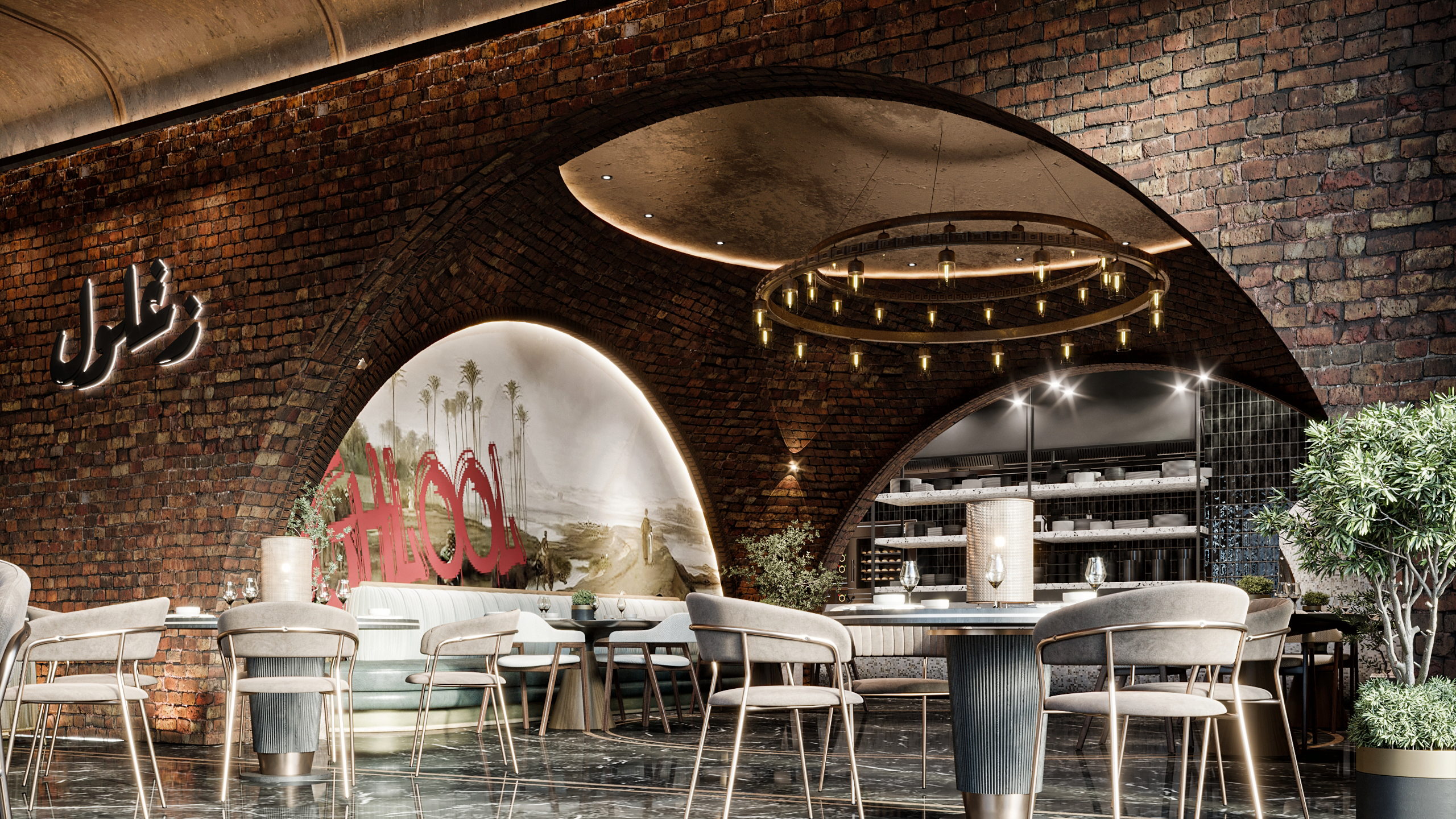 ZAGHLOOL 餐厅丨埃及-11