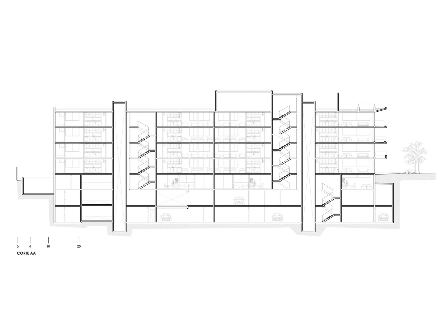 马尔约尼科公寓楼丨智利丨SML Arquitectos-38