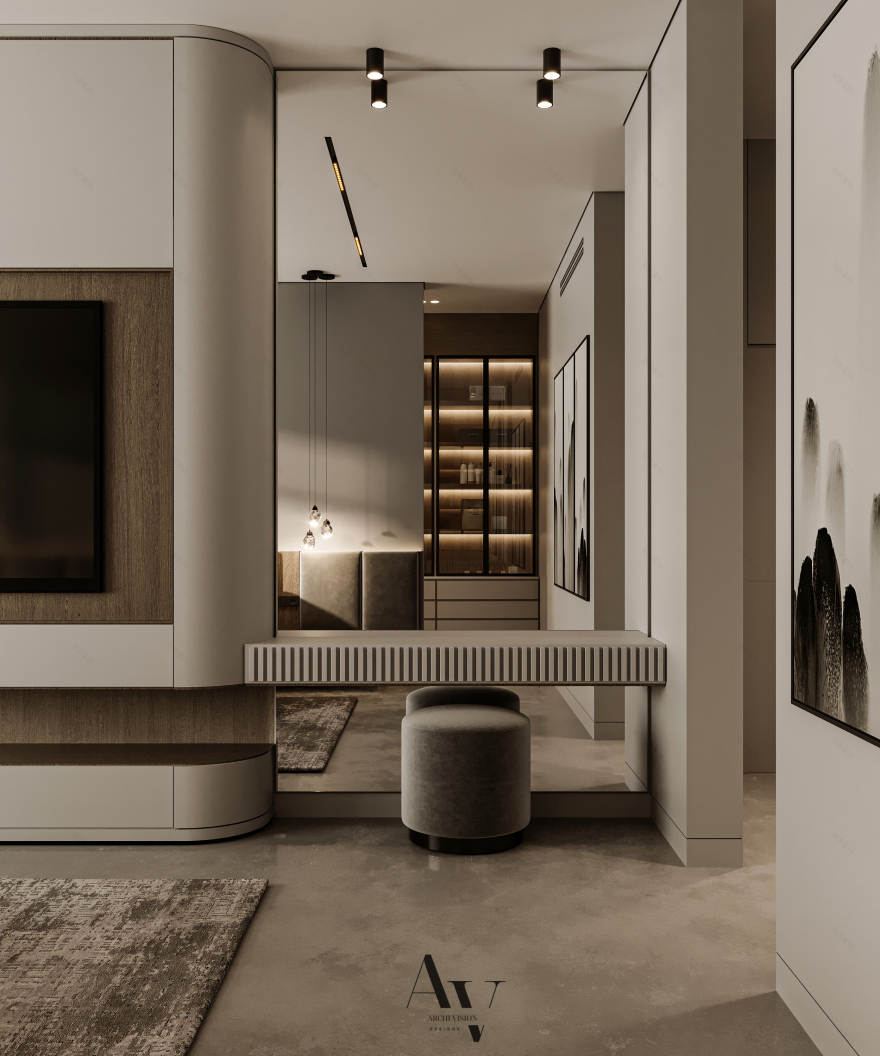 主卧设计项目丨卡塔尔-13