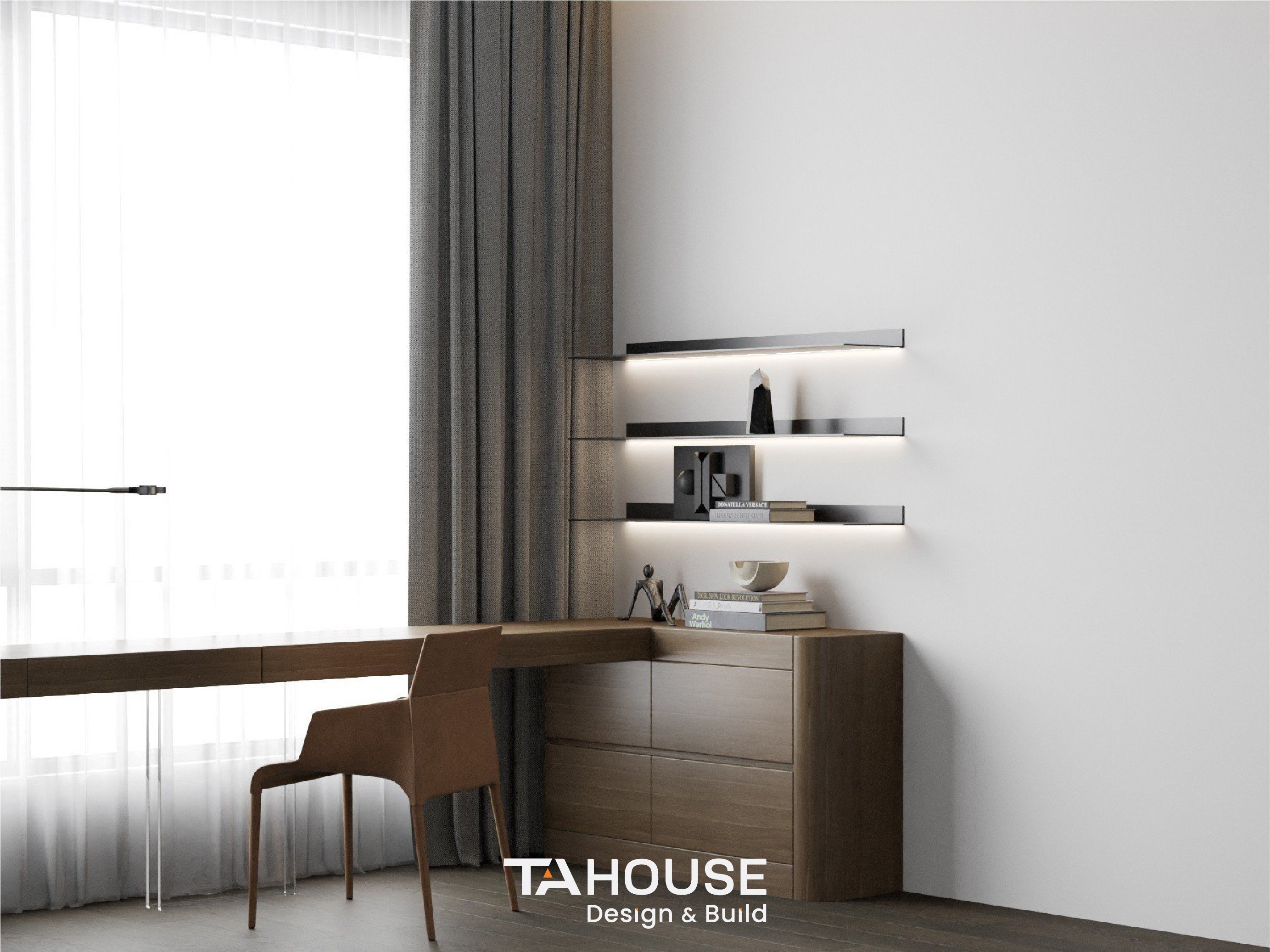 THE RIVER THỦ THIÊM QUẬN 2 室内设计丨越南胡志明市丨TA HOUSE-18