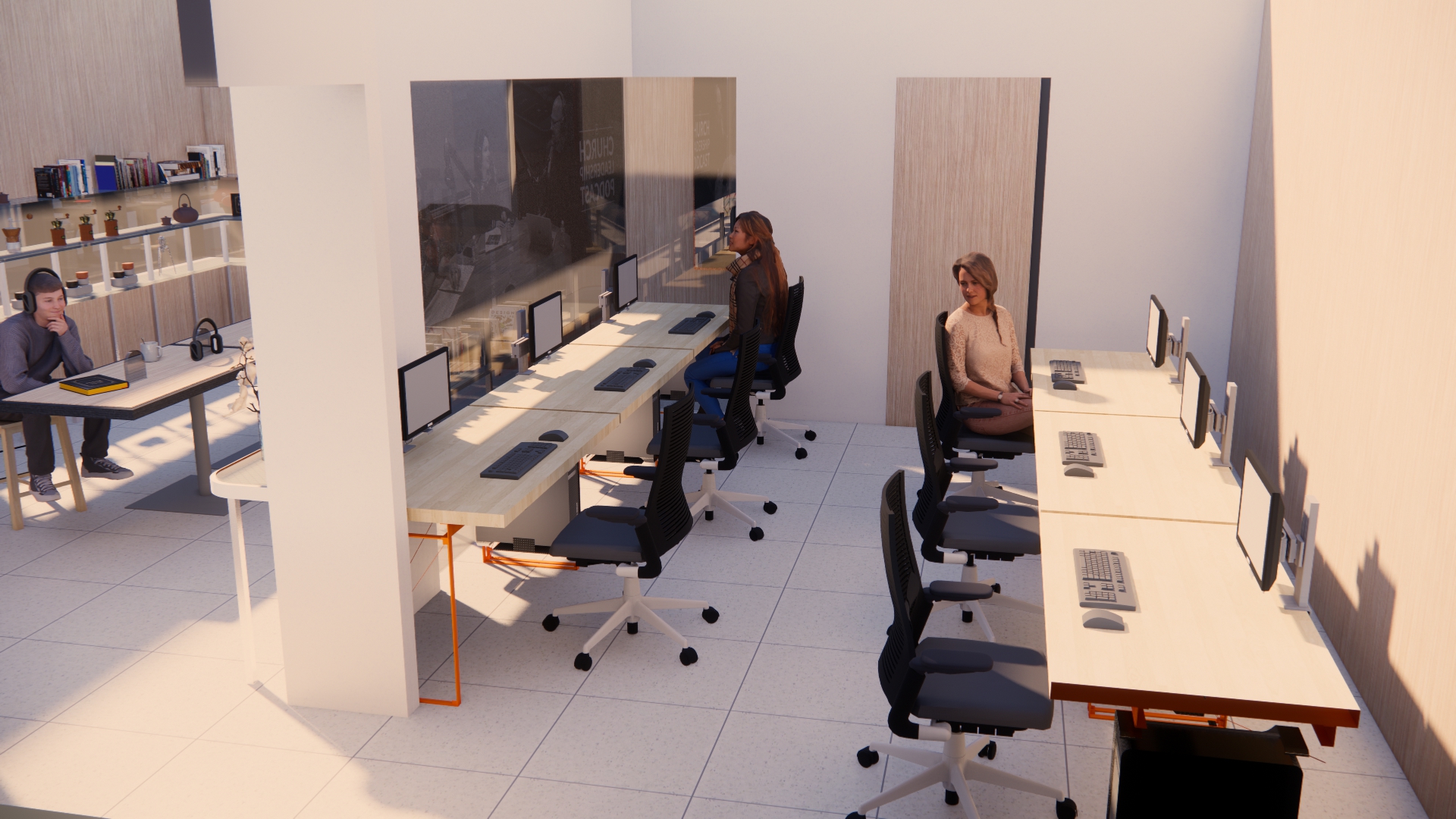 安平靈糧堂教會 無牆空間設計-10