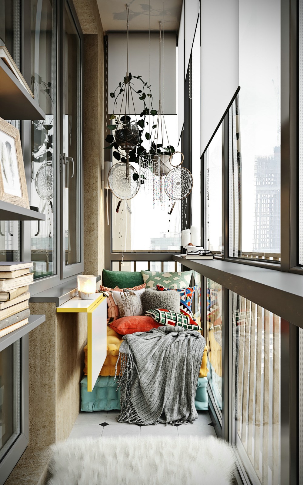 色彩盛宴 | 时尚舒适的普通住宅设计-23