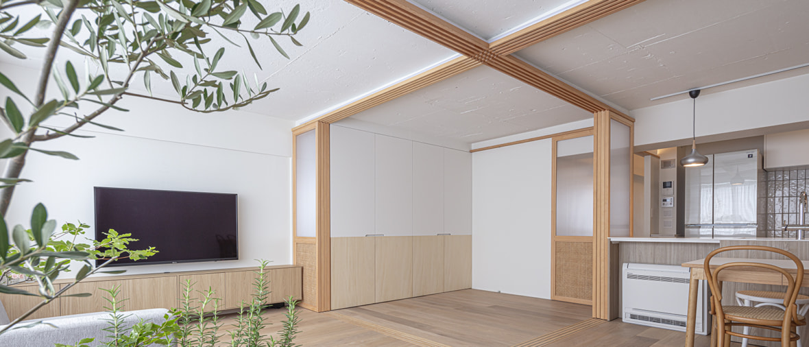 築50年のビンテージマンションリノベ丨日本京都丨蟻川建築設計事務所（蟻川佑太,村田奈津子）-1