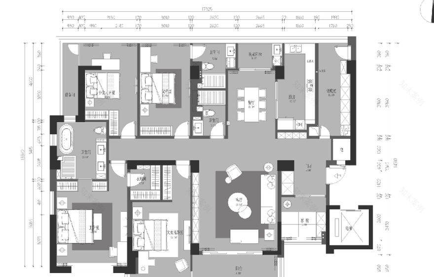 定海神针的稳重与甜甜梦的空间设计-16