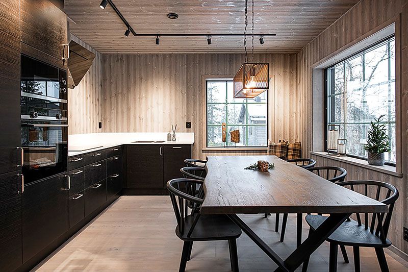 瑞典木屋，雪中温馨的北欧风情-7