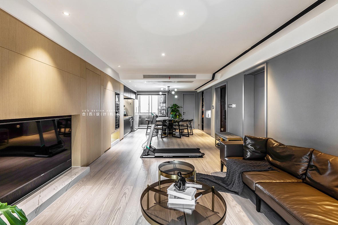 现代风格湖州诺德上湖城 125㎡家居设计，打造宽敞舒适空间-15