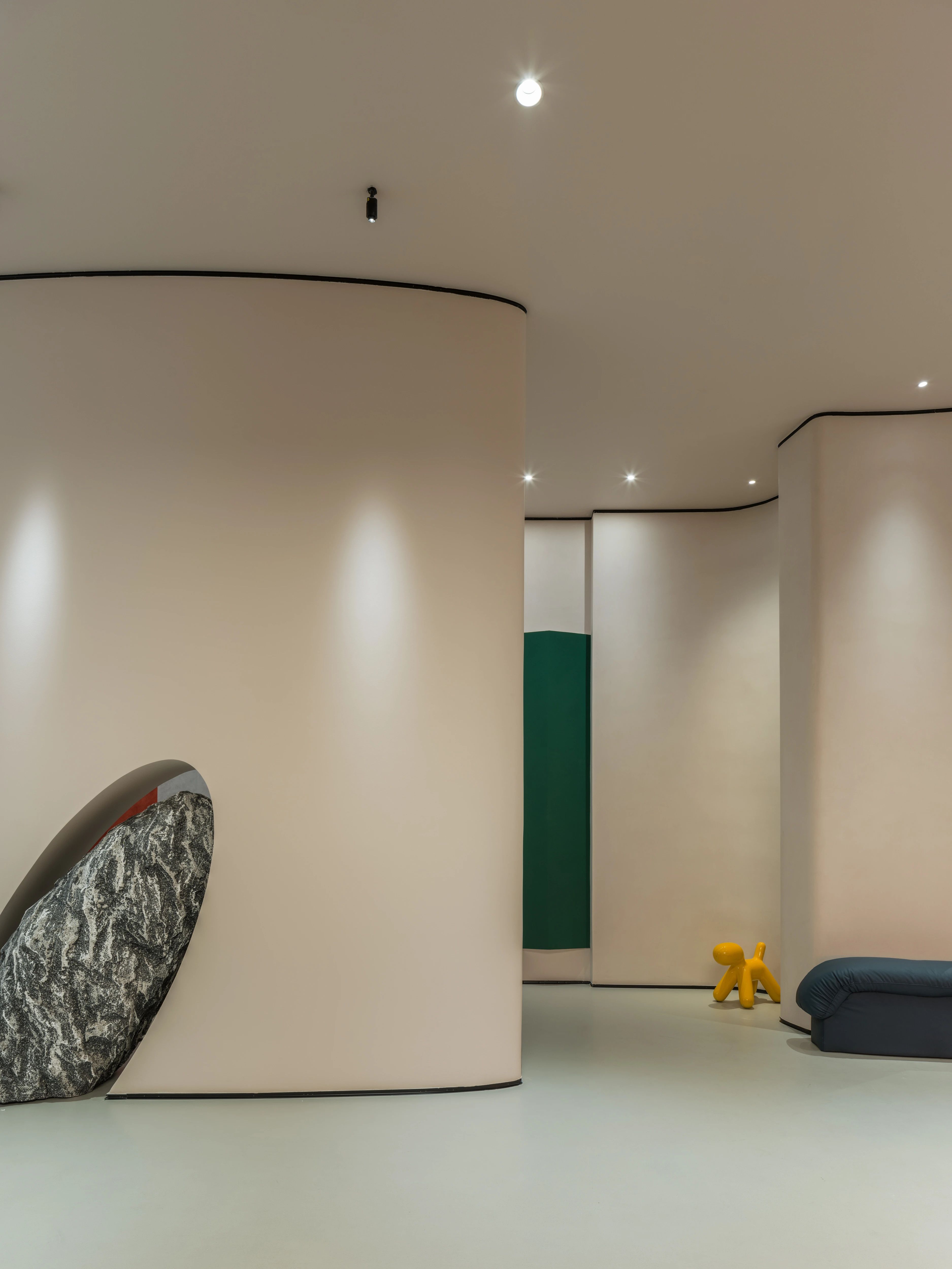 胡同儿“艳遇”,芬琳漆涂料展厅丨北京奈凡设计事务所-26