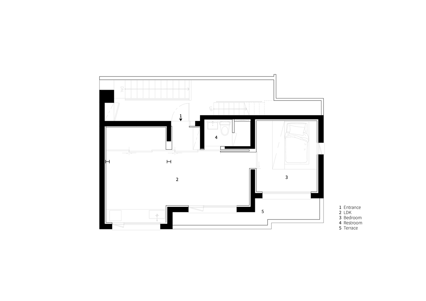 首尔弘大街区复式公寓设计丨韩国首尔-55