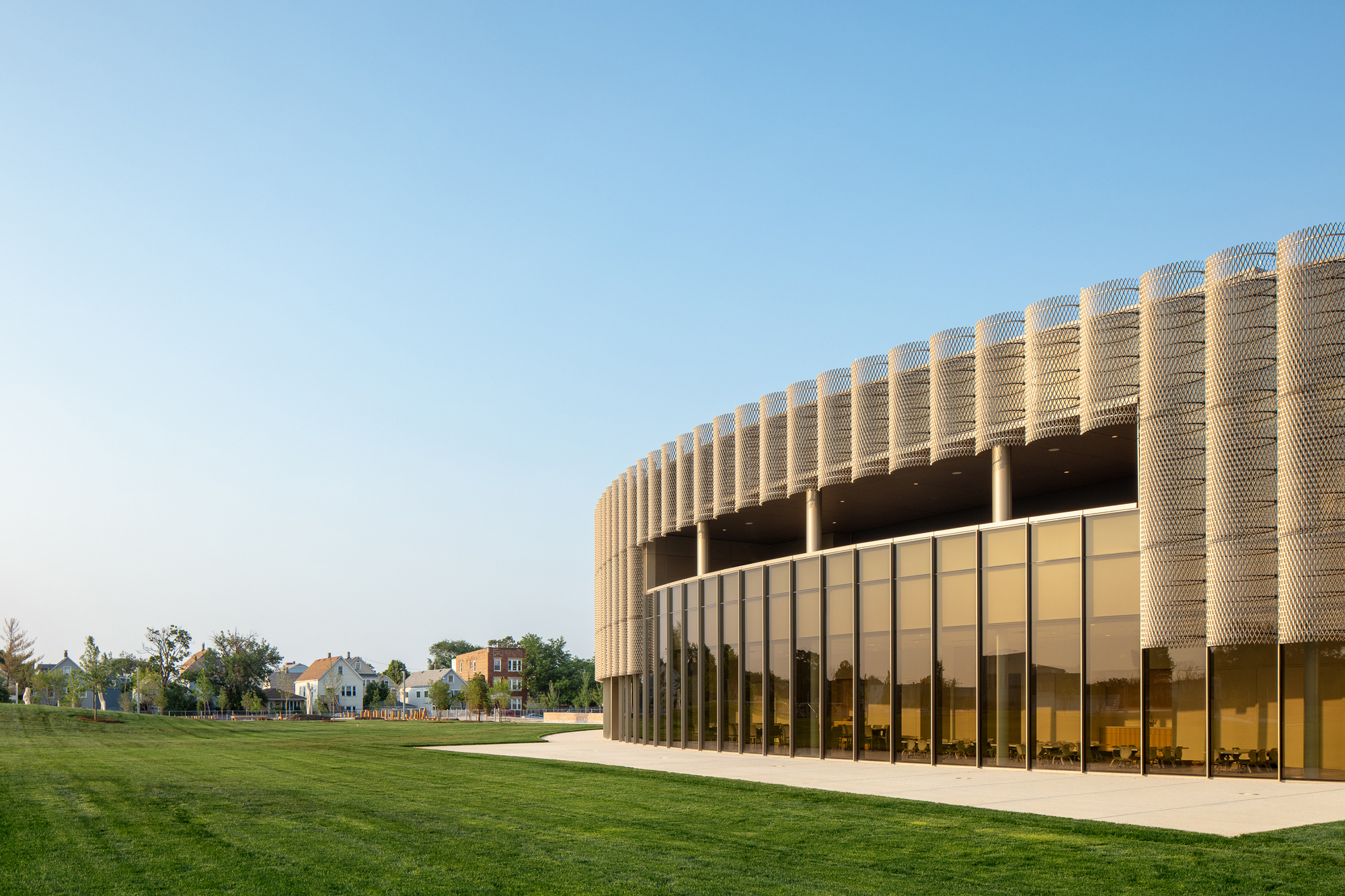 芝加哥公园区总部和体育馆丨美国芝加哥丨John Ronan Architects-6