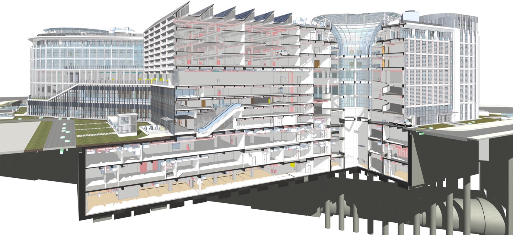 广州中山八路交通换乘枢纽综合开发项目丨中国广州丨华南理工大学建筑设计研究院有限公司孙一民工作室-54