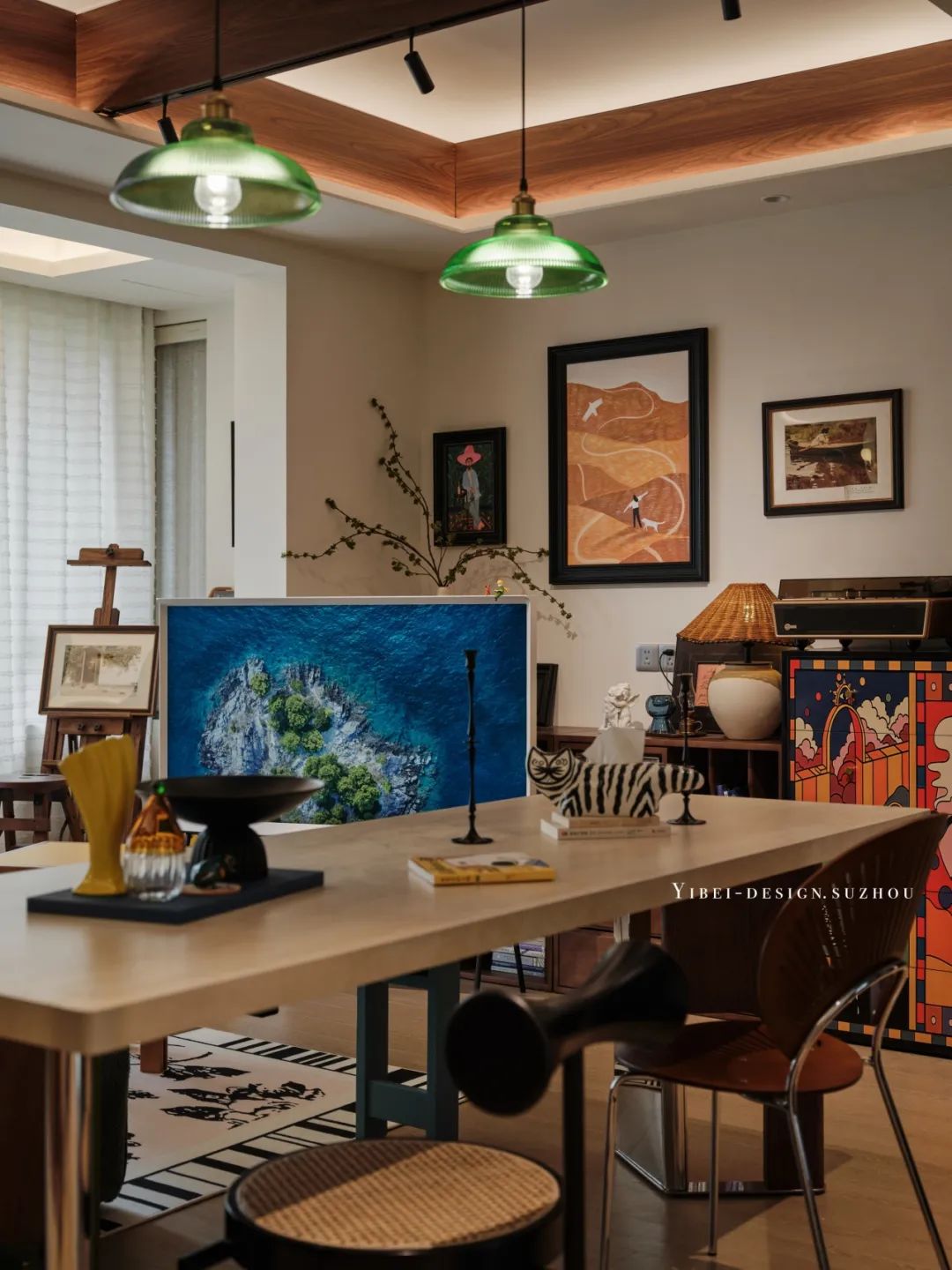 优雅与时光交织的家居丨中国苏州丨YIBEI DESIGN-1