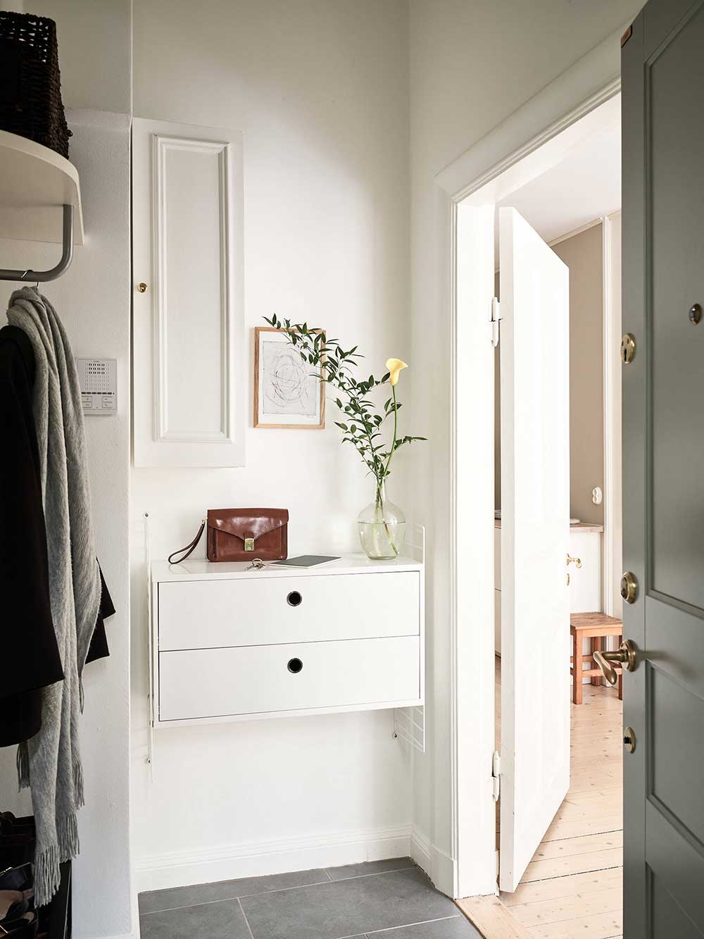 瑞典清新简约一居设计，自然光影打造轻盈空气美居-25