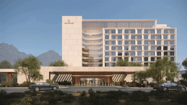 中国绿发新疆库尔勒万丽万怡酒店丨中国新疆丨Aedas-69