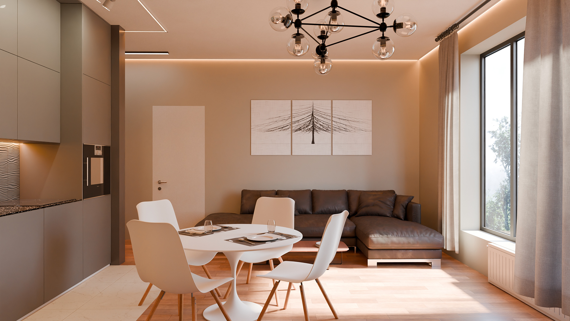 57.5 m² | Apartment Project | Elbląg, Poland Spacious-7