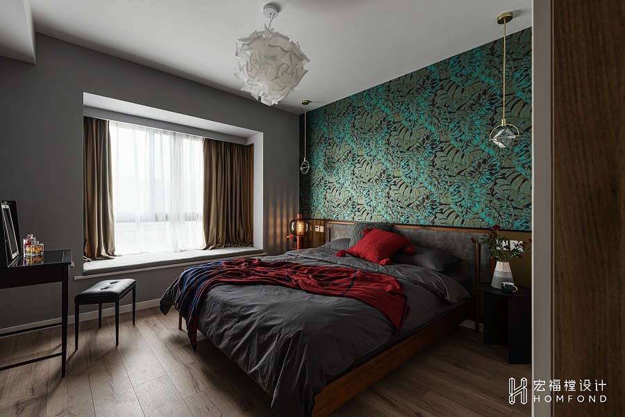 成都 83 平米混搭复古家居丨加拿大维多利亚丨成都宏福樘设计-40