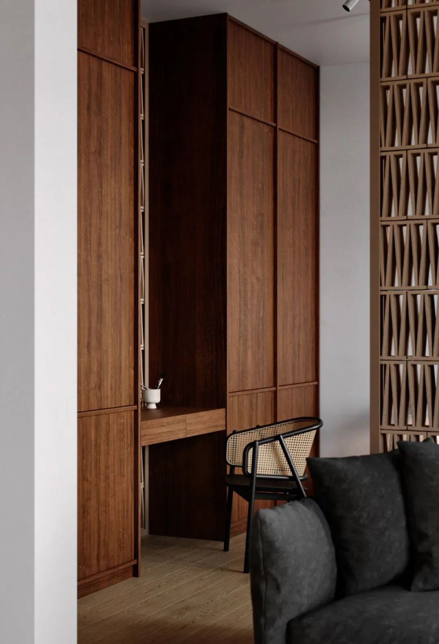 迷你公寓的完美设计——温馨、实用、简约-18