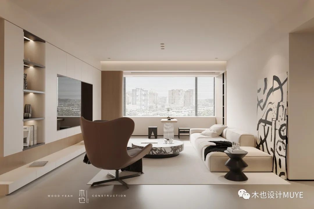 梅溪青秀 · 原木奶油肌的极简生活美学丨中国长沙丨木也建设-42