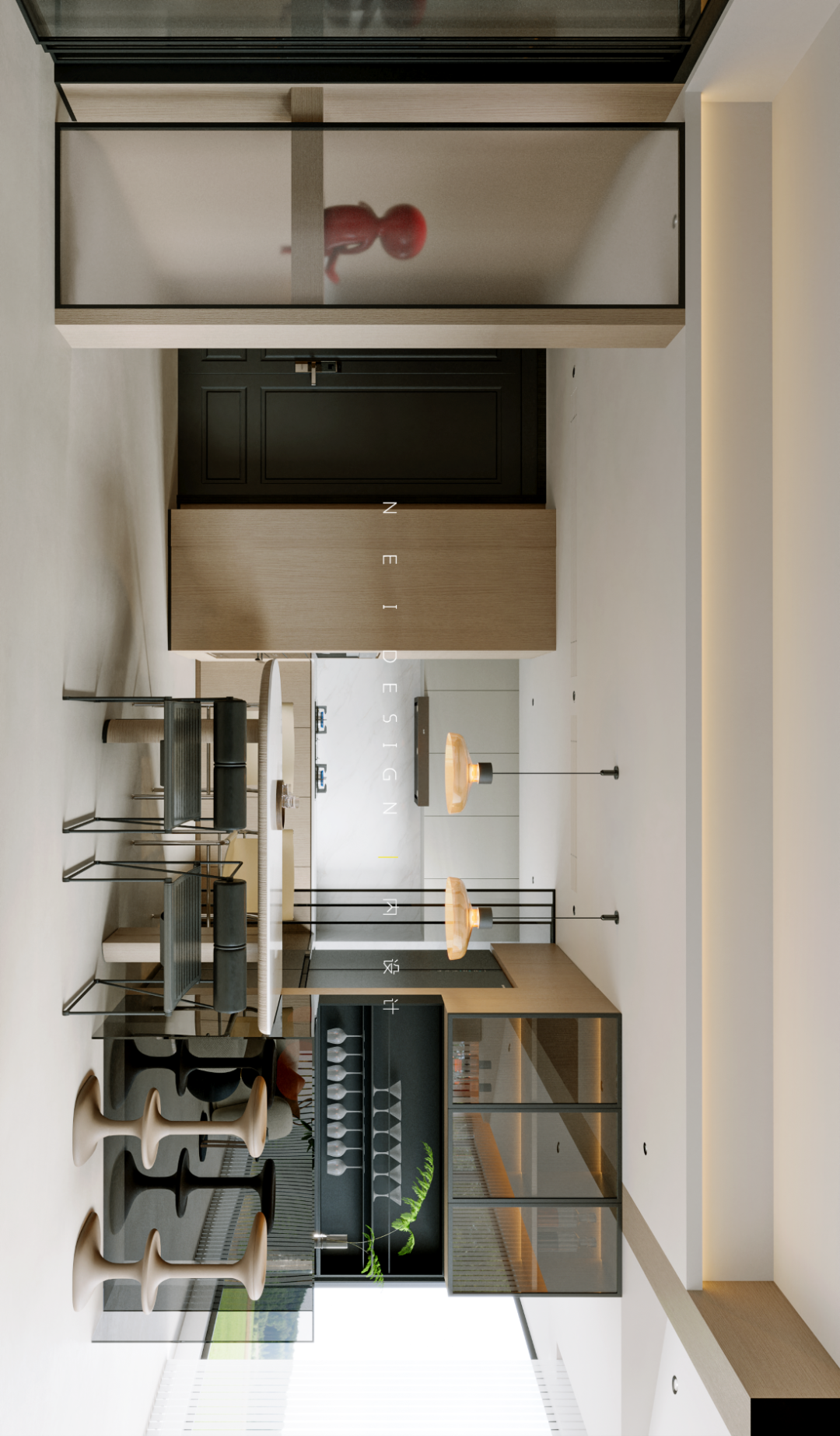 云景台 · 现代简约的人间落日丨内空间设计机构-9