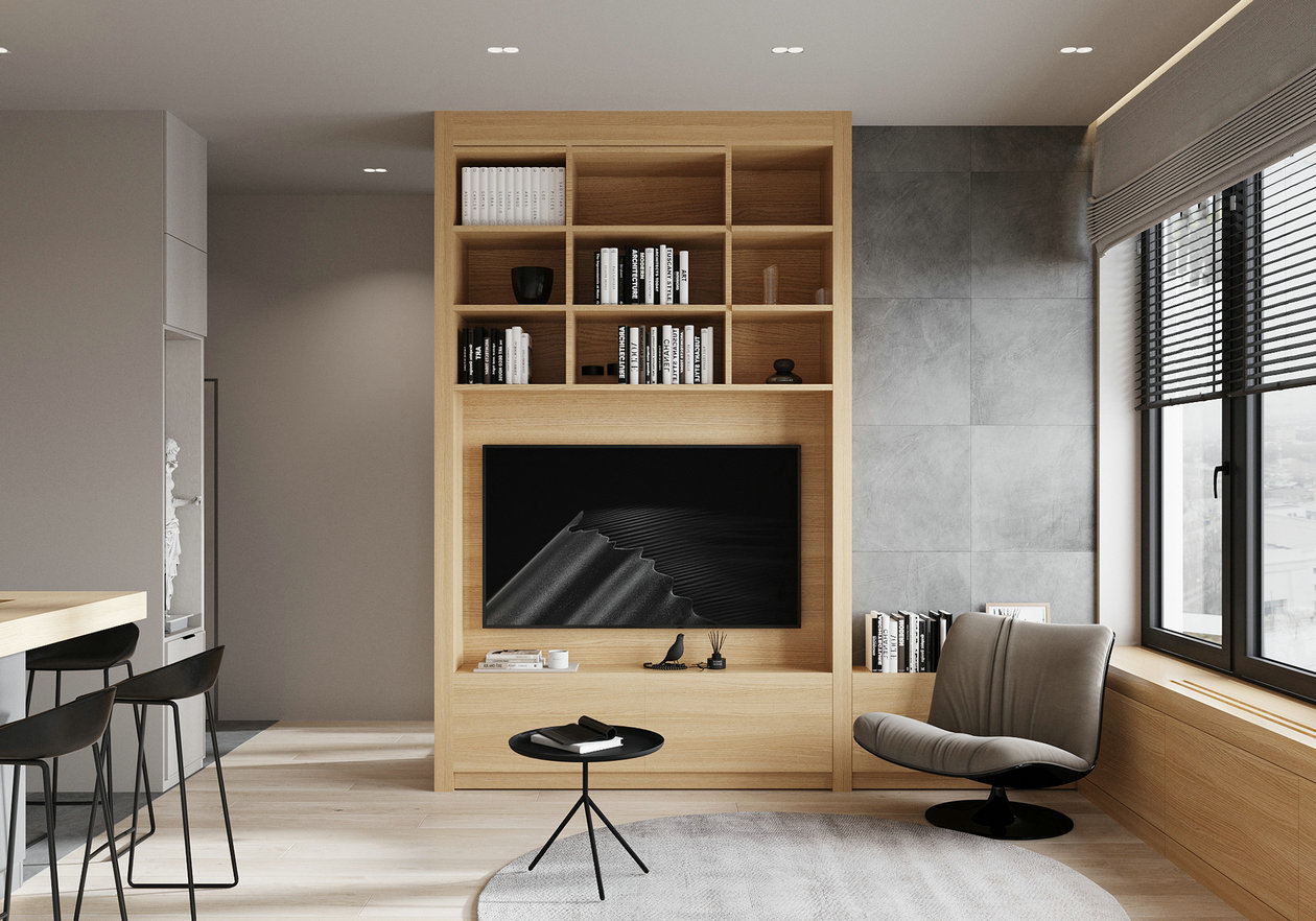 莫斯科小空间公寓设计丨俄罗斯莫斯科-2