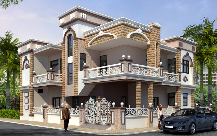 传统韵味——国际设计实验室打造私人住宅外观-7