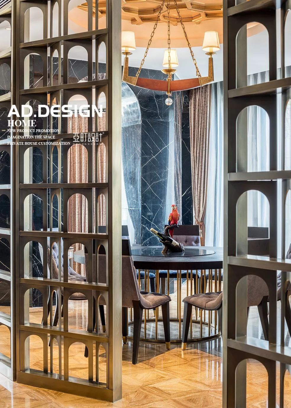 长沙星沙碧桂园水蓝天别墅 | 现代与西方的新摩登时代设计-3