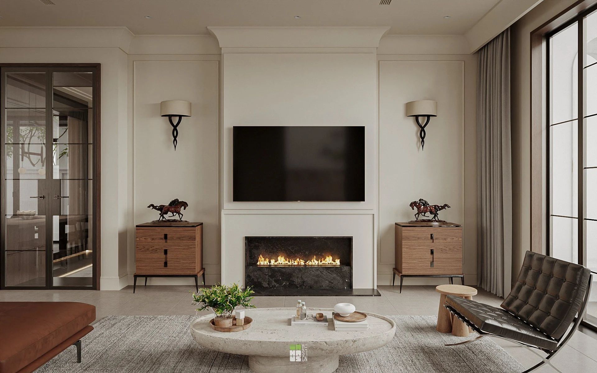 悬浮式电视背景墙设计-19