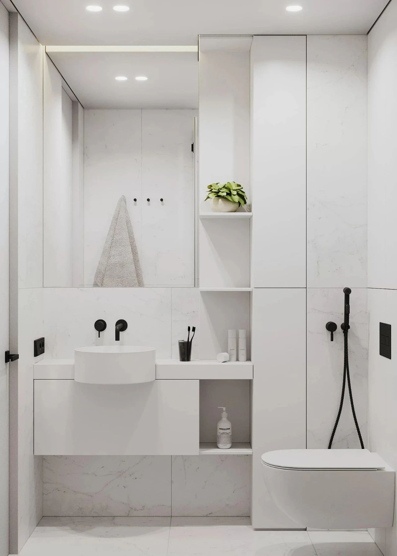 95㎡现代优雅公寓-19