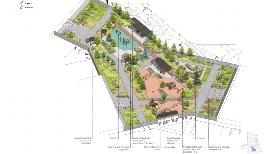 西伯利亚花园住宅景观设计丨俄罗斯-27