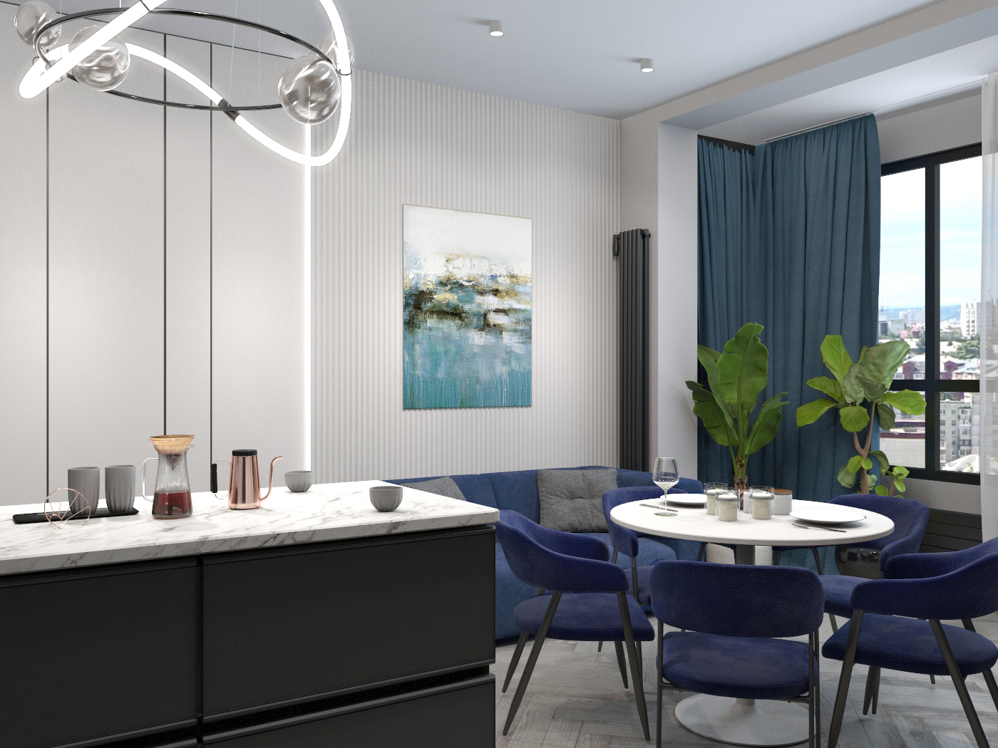 Дизайн-проект для двухкомнатной квартиры-1