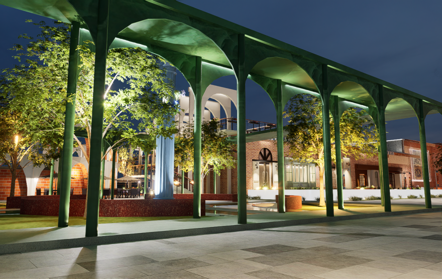 SKY ROMA: A Rooftop Block Creative Space Design Project-17