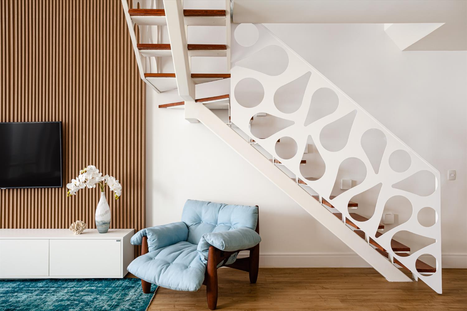 巴西里约热内卢几何美学公寓-3