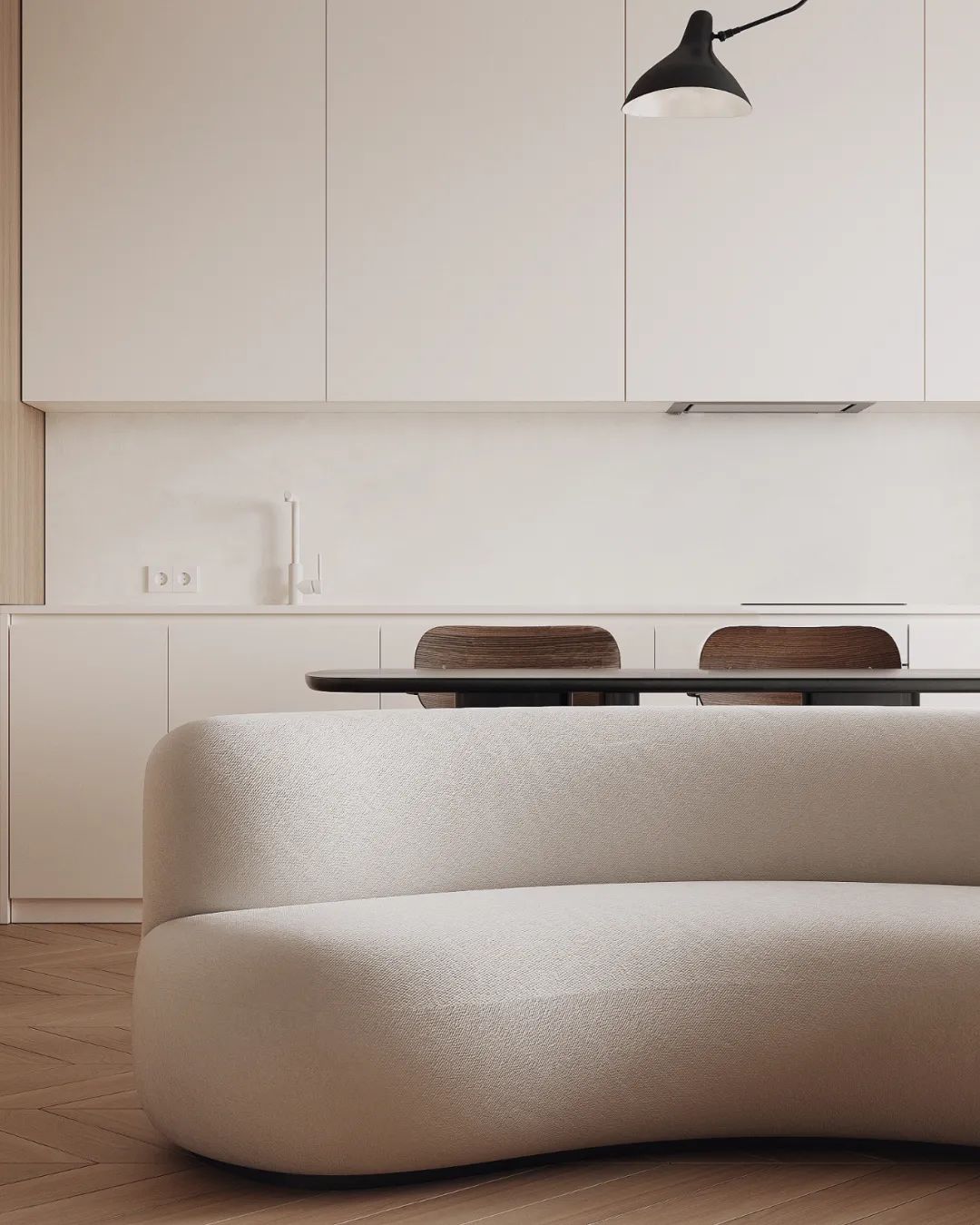 时装设计师公寓丨俄罗斯莫斯科丨Mari Shevrina 工作室-9