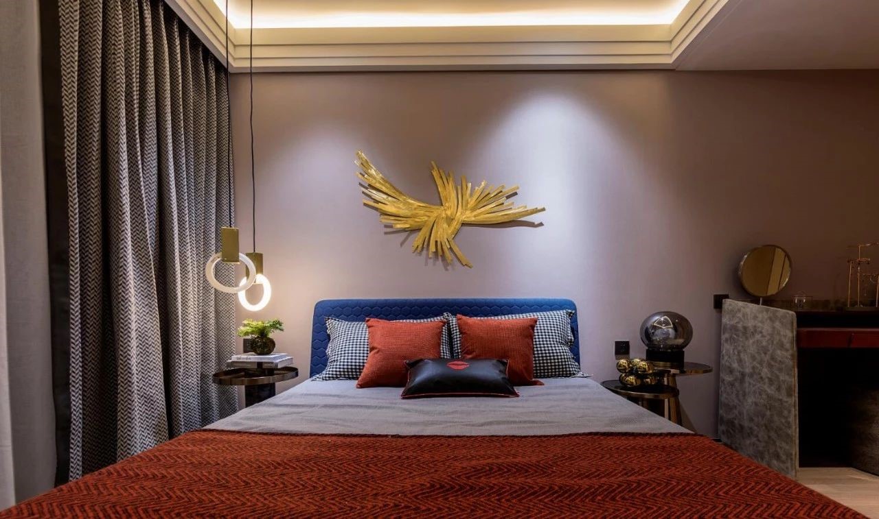 前卫艺术融合自然元素,打造浓烈色彩的现代空间-14