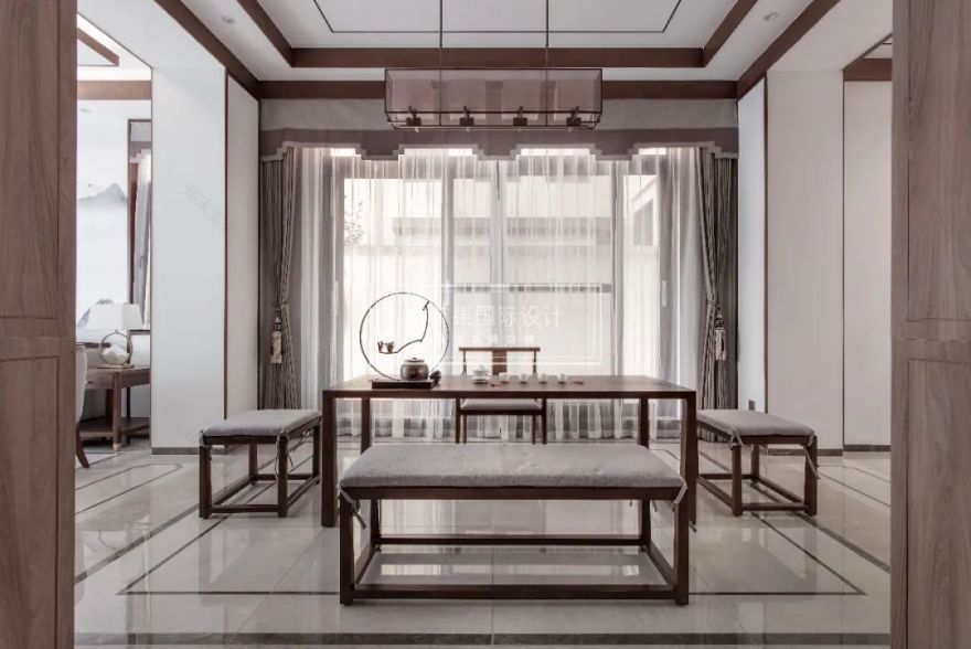 乡鸭湖新中式家居 | 罗智大师的含蓄温柔之作-29
