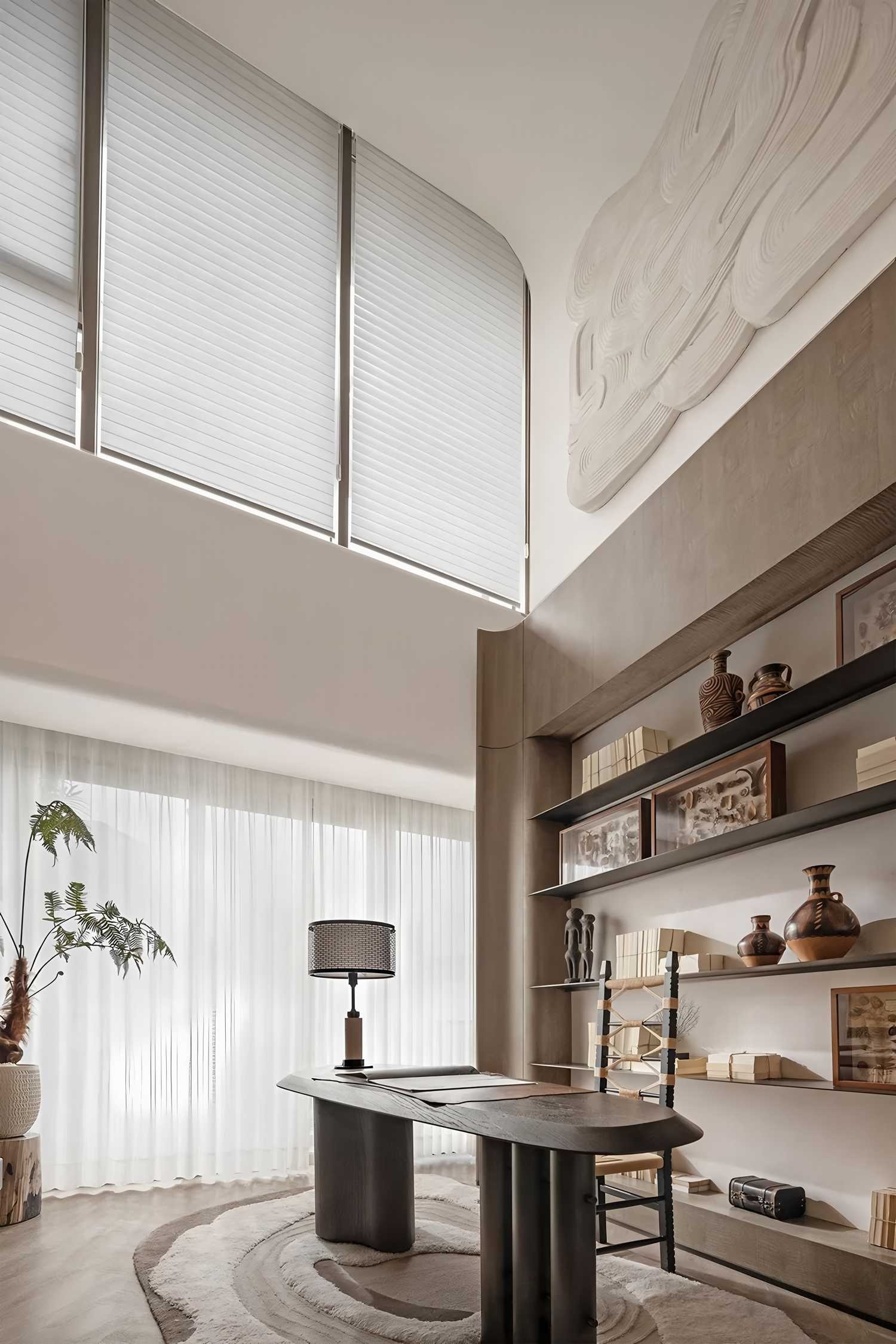 海口万华江东麓岛云溪岛二期上叠别墅样板间丨中国海口丨深圳市盘石室内设计有限公司-16